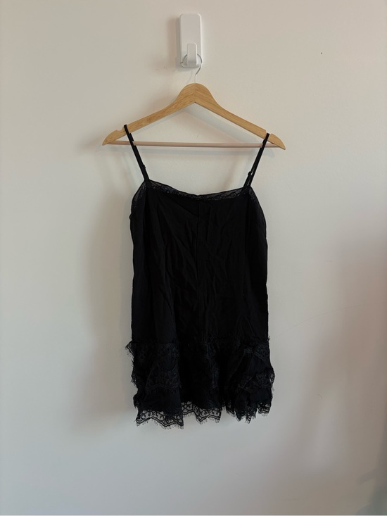 Kimchi Blue Dresses & Skirts - Kimchi Blue Black Lace-Trim Slip Dress
